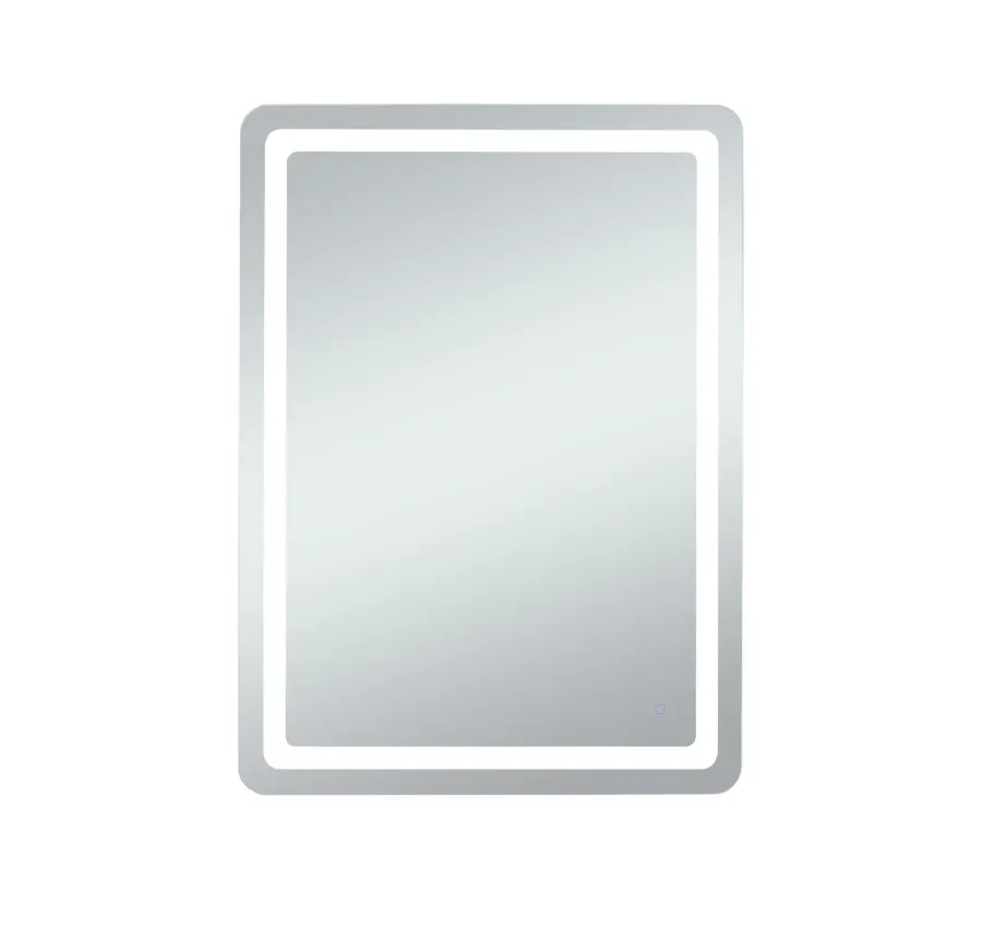 Genesis LED Mirror in Glossy White - Image 1
