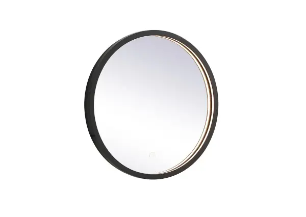 Pier LED Mirror in Black