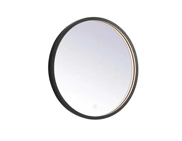 Pier LED Mirror in Black
