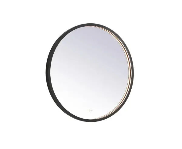 Pier LED Mirror in Black
