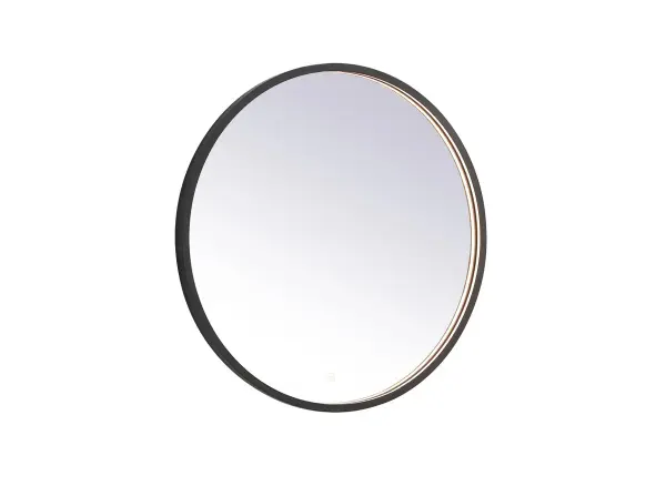 Pier LED Mirror in Black