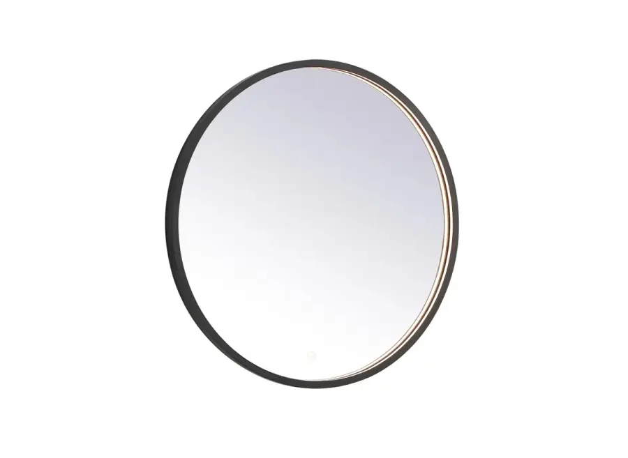 Pier LED Mirror in Black