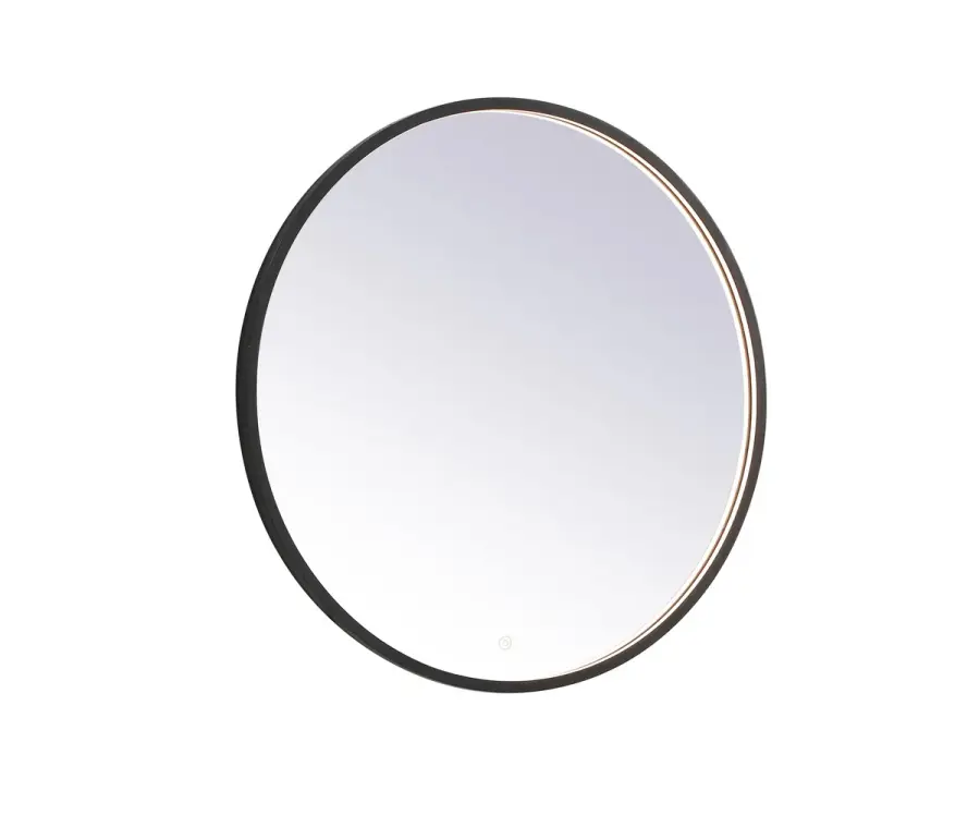 Pier LED Mirror in Black