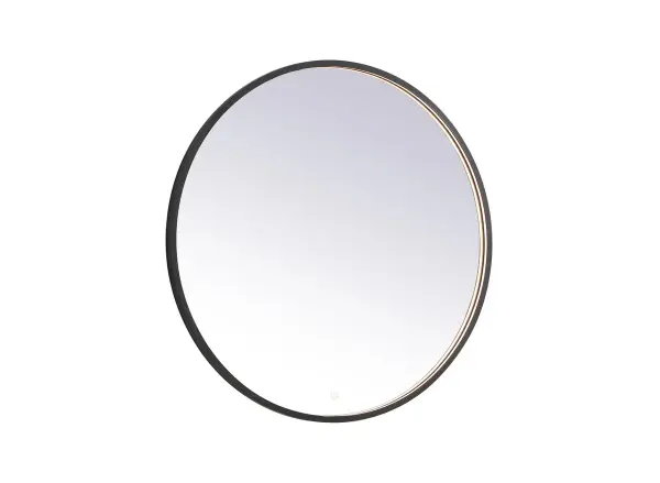 Pier 36" LED Mirror in Black
