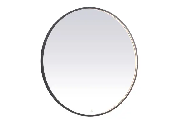 Pier 45" LED Mirror in Black