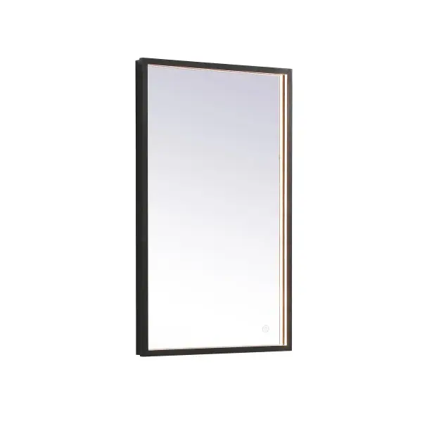 Pier LED Mirror in Black