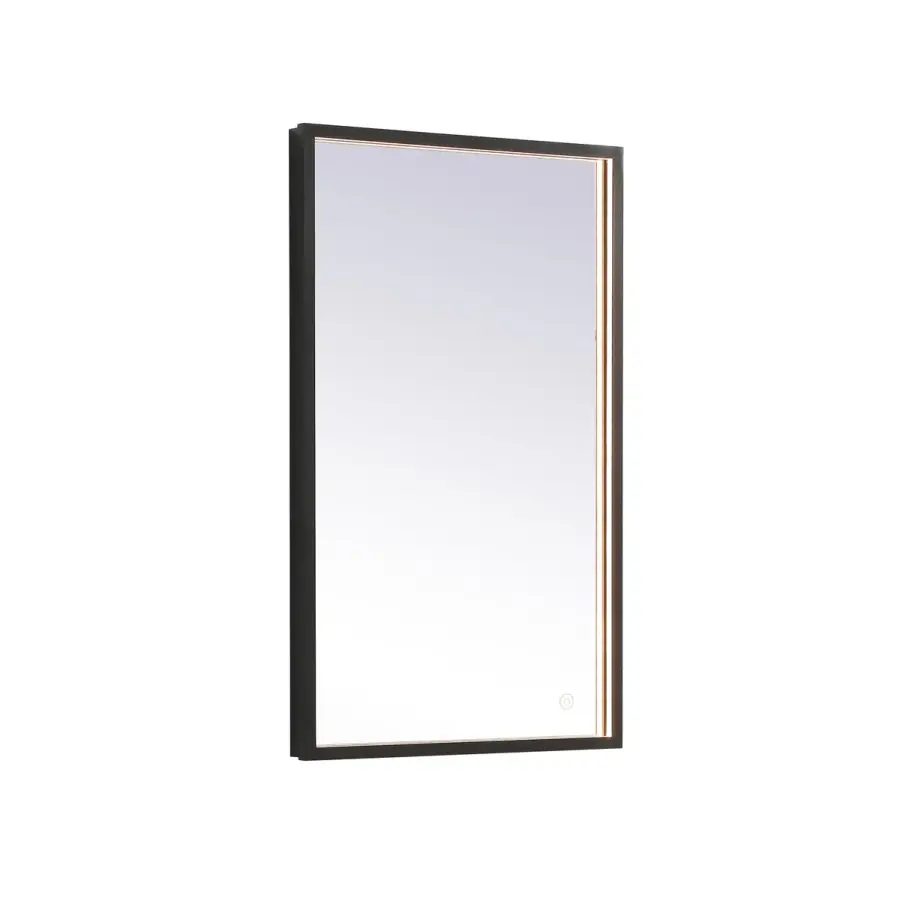 Pier LED Mirror in Black