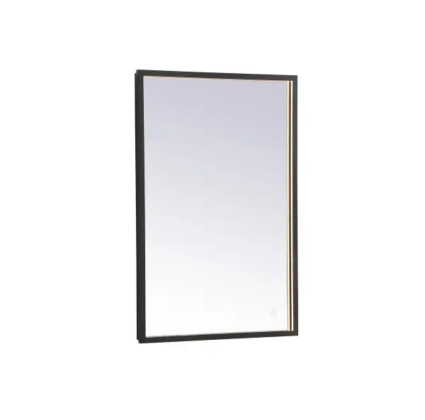 Pier LED Mirror in Black