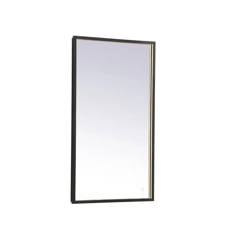 Pier LED Mirror in Black