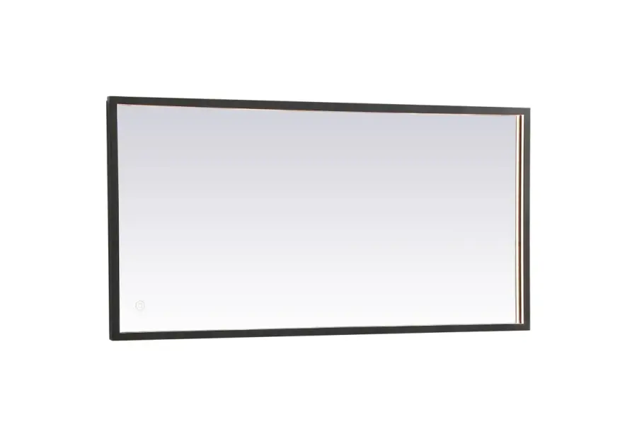 Pier LED Mirror in Black