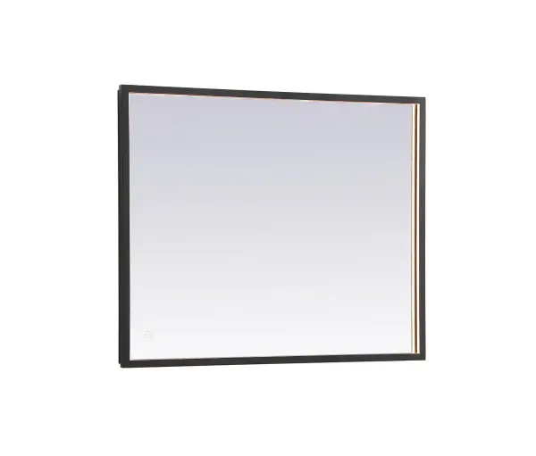 Pier LED Mirror in Black