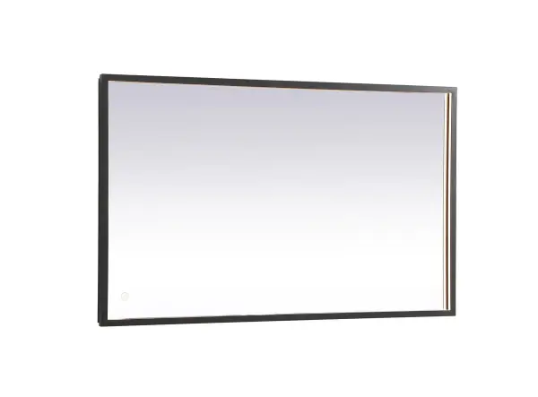 Pier LED Mirror in Black