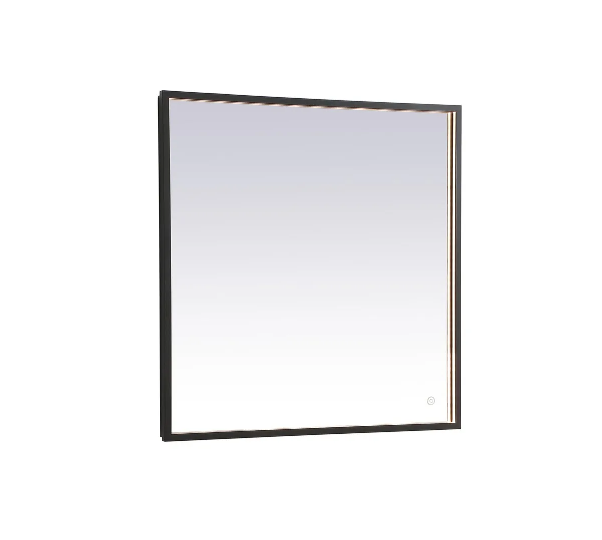 Pier LED Mirror in Black