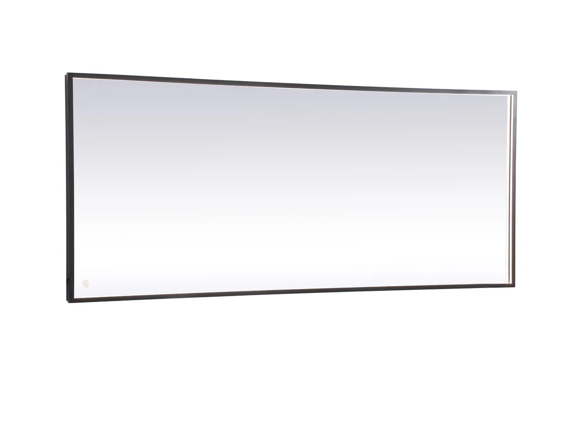 Pier LED Mirror in Black