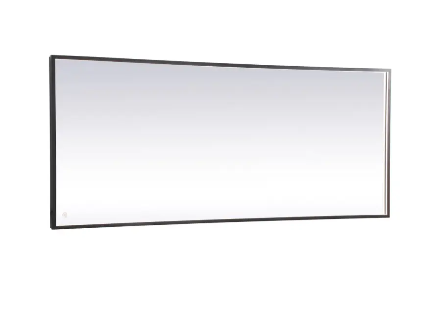 Pier LED Mirror in Black