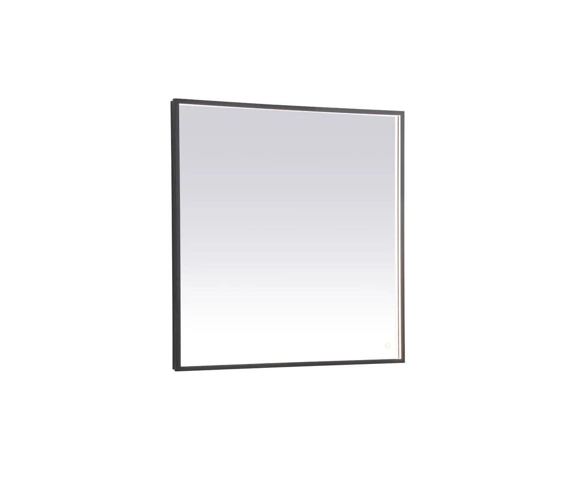 Pier LED Mirror in Black