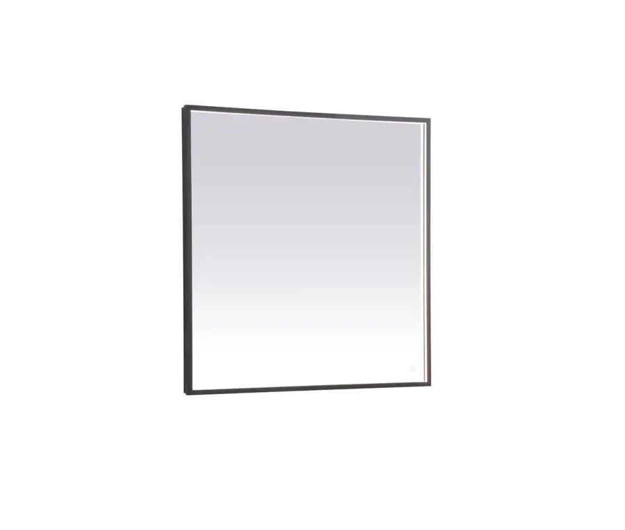 Pier 36" LED Mirror in Black