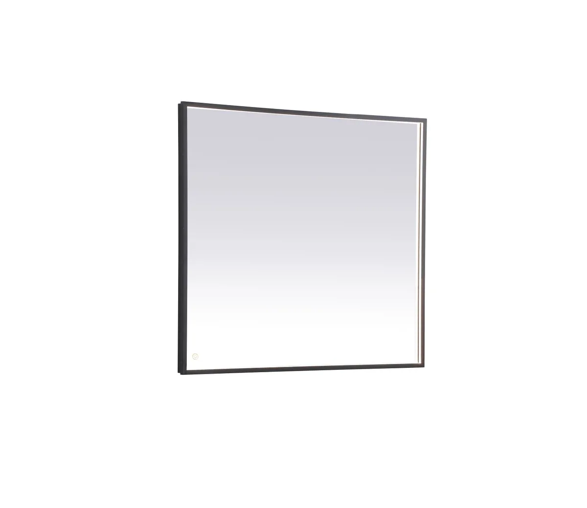 Pier LED Mirror in Black