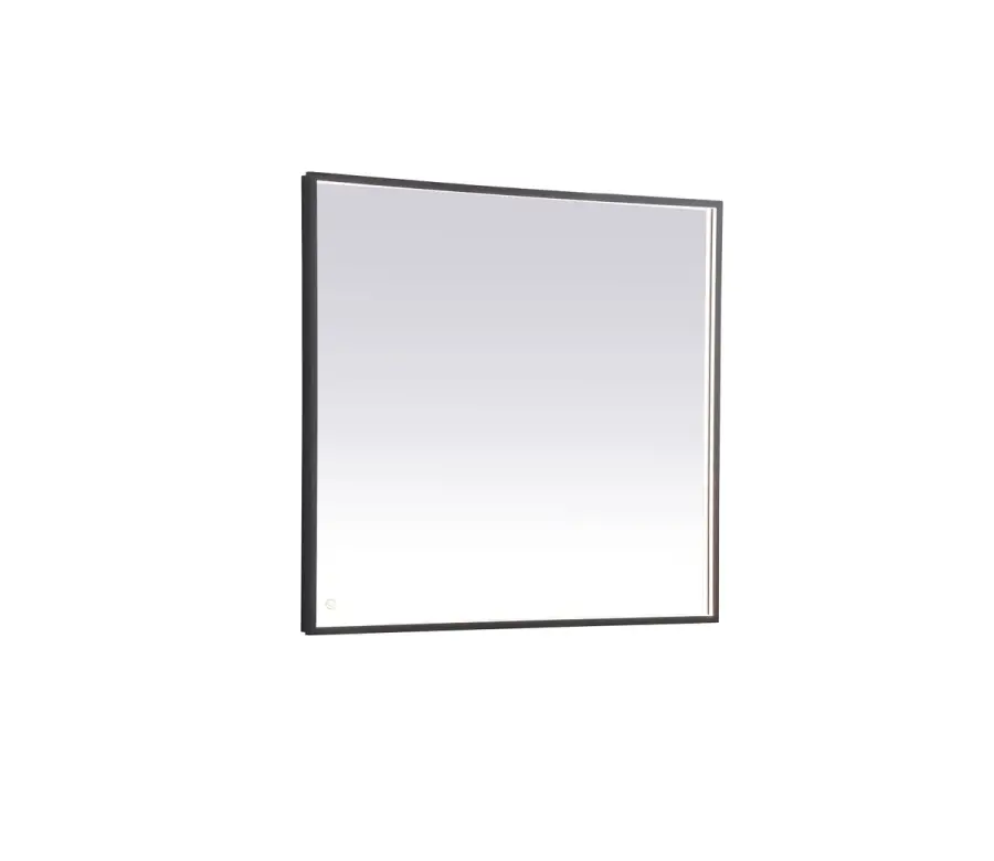 Pier LED Mirror in Black