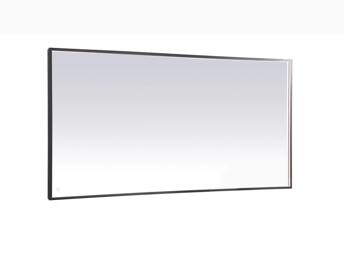 Pier LED Mirror in Black