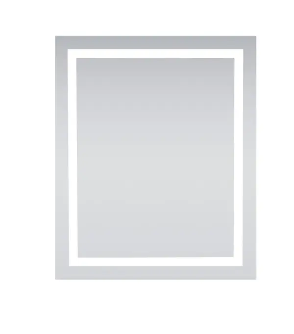 The Nova Collection virtually glows with an integrated LED ribbon bordering just inside the highly reflective mirror. Adding to the value of this mirror is a built in defrosting system and the versatility to display it either vertically or horizontally. Collection: Nova Rooms: bathroom Finish: Silver Width: 2.00" Height: 36.00" Length: 30.00" Weight: 31.00 lb Extension from Wall: 2.00" Wire: 24" Maximum Wattage: 16.90 W Light Source: LED Light Output: 2550.00 lm Delivered Lumens: 892.50 lm Color Temperature: 5000 K CRI: 80 Beam Spread: 120.00° Rated Average Life: 30000+ Material: Aluminum Country of Origin: China Title 20 Title 24 LED Manufacturer Warranty: 1 year limited Spec Sheet