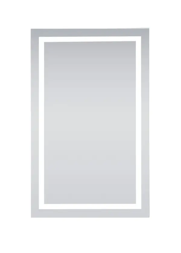 The Nova Collection virtually glows with an integrated LED ribbon bordering just inside the highly reflective mirror. Adding to the value of this mirror is a built in defrosting system and the versatility to display it either vertically or horizontally. Collection: Nova Rooms: bathroom Finish: Silver Width: 2.00" Height: 48.00" Length: 32.00" Weight: 44.00 lb Extension from Wall: 2.00" Wire: 24" Maximum Wattage: 21.00 W Light Source: LED Light Output: 3275.00 lm Delivered Lumens: 1146.25 lm Color Temperature: 5000 K CRI: 80 Beam Spread: 120.00° Rated Average Life: 30000+ Material: Aluminum Country of Origin: China Title 20 Title 24 LED Manufacturer Warranty: 1 year limited Spec Sheet
