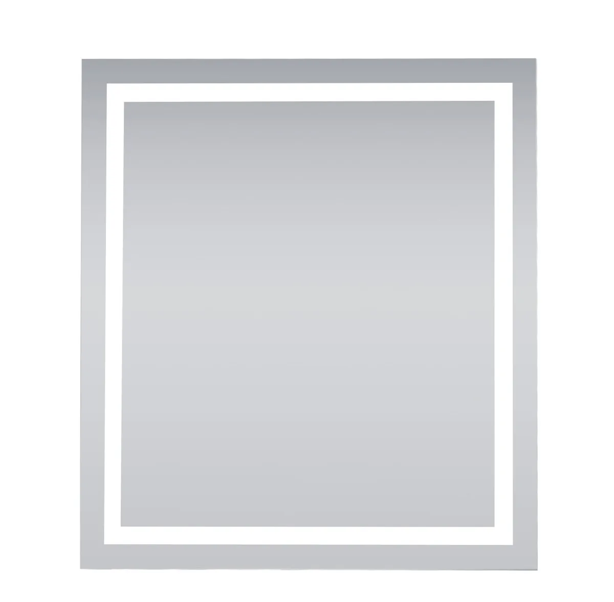 Nova LED Mirror in Silver