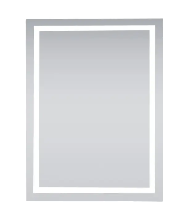The Nova Collection virtually glows with an integrated LED ribbon bordering just inside the highly reflective mirror. Adding to the value of this mirror is a built in defrosting system and the versatility to display it either vertically or horizontally. Collection: Nova Rooms: bathroom Finish: Silver Width: 2.00" Height: 48.00" Length: 36.00" Weight: 48.00 lb Extension from Wall: 2.00" Wire: 24" Maximum Wattage: 21.00 W Light Source: LED Light Output: 3550.00 lm Delivered Lumens: 1242.50 lm Color Temperature: 5000 K CRI: 80 Beam Spread: 120.00° Rated Average Life: 30000+ Material: Aluminum Country of Origin: China Title 20 Title 24 LED Manufacturer Warranty: 1 year limited Spec Sheet