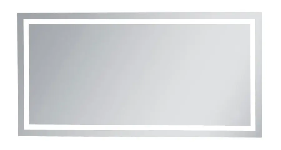 Nova LED Mirror in Silver
