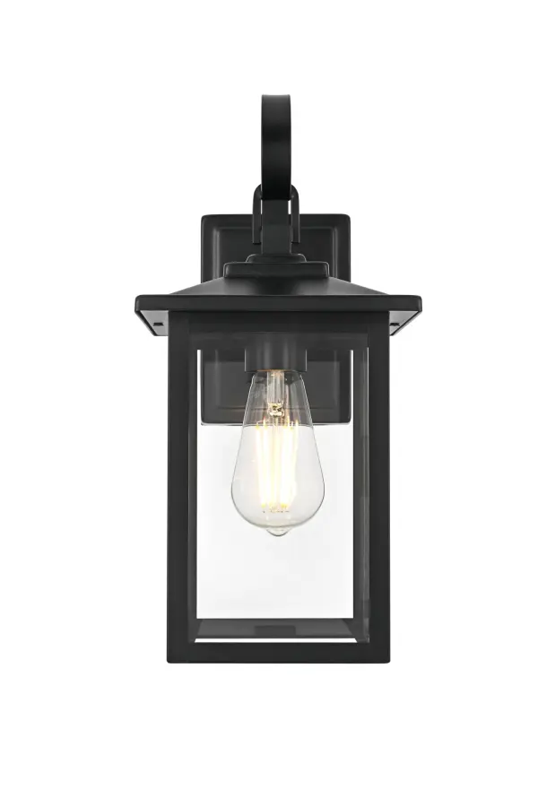 Dimensions
Width: 7"
Height: 15"
Extension: 8"
Wire Length: 12"
Specifications
Assembly Required: Yes
Bulb Included: No
Dimmable: No
Distressed Finish: no
Dry/Wet/Damp: WET
ETL: Yes
Finish (Color): Black
Fixture Material: Iron and Glass
Hardware Finish: Black
Harware Material: Iron
Max/Nominal Watt: 60W
Number of Lights: 1
Product Shape: Trapezoid
Product Type: Outdoor Lighting
Product Warranty: 1 year limited
Socket Type: E26
UL & ULC Standard: No
Voltage: 110V
Wattage/Bulb: 60W
7
Wire Included: Yes
Shipment type: Small Parcel