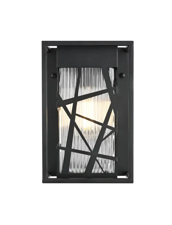Dimensions
Width: 7"
Height: 11.5"
Extension: 6"
Wire Length: 12"
Specifications
Assembly Required: Yes
Bulb Included: No
Crystal/Glass Color: Clear
Dimmable: Yes
Distressed Finish: no
Dry/Wet/Damp: WET
ETL: Yes
Finish (Color): Black
Fixture Material: Iron and Glass
Hardware Finish: Black
Harware Material: Iron
Max/Nominal Watt: 60W
Number of Lights: 1
Product Shape: Rectangle
Product Type: Outdoor Lighting
Product Warranty: 1 year limited
Socket Type: E26
Voltage: 110V
Wattage/Bulb: 60W
Weight: 5
Wire Included: Yes
Shipment type: Small Parcel