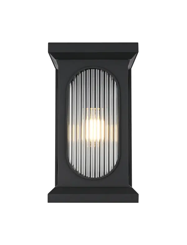 Dimensions
Width: 9"
Height: 17"
Extension: 11"
Wire Length: 8.2"
Specifications
Assembly Required: Yes
Bulb Included: No
Dimmable: Yes
Distressed Finish: No
Dry/Wet/Damp: WET
ETL: Yes
Finish (Color): Black
Fixture Material: Iron and Glass
Hardware Finish: Black
Harware Material: Iron
Max/Nominal Watt: 40W
Number of Lights: 1
Product Shape: Rectangle
Product Type: Outdoor Lighting
Product Warranty: 1 year limited
Socket Type: E26
UL & ULC Standard: No
Voltage: 110V
Wattage/Bulb: 40W
10
Wire Included: Yes
Shipment type: Small Parcel