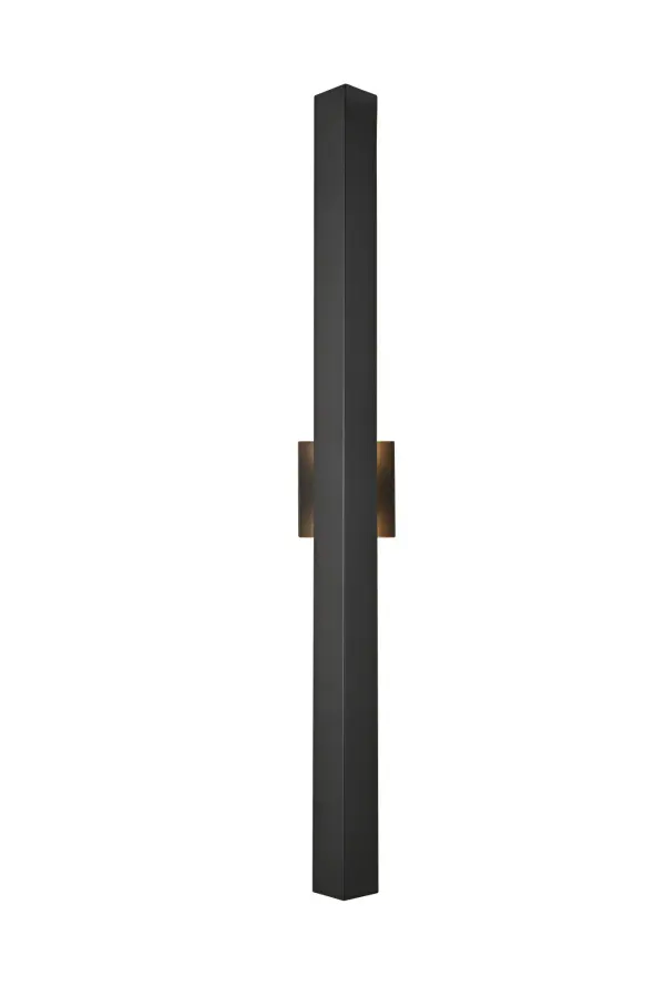 Dimensions
Width: 4.5"
Height: 38"
Extension: 3.5"
Wire Length: 8"
Specifications
Assembly Required: Yes
Average Life (Hours): 30000H
Beam Angle: NO Degree
Bulb Included: Yes
Color Temperature: 3000K
CRI: 90
Crystal/Glass Color: Clear
Dimmable: Yes
Distressed Finish: no
Dry/Wet/Damp: WET
ETL: Yes
Finish (Color): Black
Fixture Material: Iron and Glass
Hardware Finish: Black
Harware Material: Iron
Lumens: 1080LM
Max/Nominal Watt: 24W
Number of Lights: 2
Product Shape: Triangle
Product Type: Outdoor Lighting
Product Warranty: 1 year limited
Socket Type: LED
Voltage: 110V
Watt Equivalent: 120W
Wattage/Bulb: 12W
Watts: 24W
Weight: 4
Wire Included: Yes
Shipment type: Small Parcel