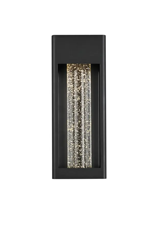 Dimensions
Width: 5.5"
Height: 15"
Extension: 7"
Wire Length: 7"
Specifications
Assembly Required: Yes
Average Life (Hours): 15000
Beam Angle: 120 Degree
Bulb Included: Yes
Color Temperature: 3000K
CRI: 90
Dimmable: Yes
Distressed Finish: No
Dry/Wet/Damp: WET
Energy Star: No
ETL: Yes
Finish (Color): Black and Clear
Fixture Material: Iron and Aluminum and Glass
Hardware Finish: Black
Harware Material: Aluminium and Iron
Lumen/Watt: 0.04
Lumens: 300
Number of Lights: 1
Product Shape: Rectangle
Product Type: Outdoor Lighting
Product Warranty: 5 year limited
Socket Type: LED
Voltage: 110V - 120V
Watt Equivalent: 100W
Wattage/Bulb: 11W
Watts: 11
12
Wire Included: Yes
Shipment type: Small Parcel