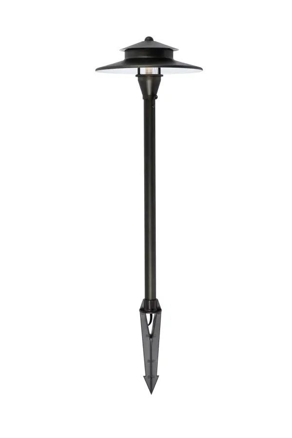 Specification Sheet
Dimensions
Length: 9"
Width: 9"
Height: 24"
Specifications
Assembly Required: Yes
Distressed Finish: No
ETL: Yes
Finish (Color): Dark Bronze
Fixture Material: brass and glass and plastic
Hardware Finish: Dark Bronze
Harware Material: brass
Product Shape: Dome
Product Type: Garden Lighting
Product Warranty: 10 years limited
Weight: 4
Wire Included: No
Shipment type: Small Parcel