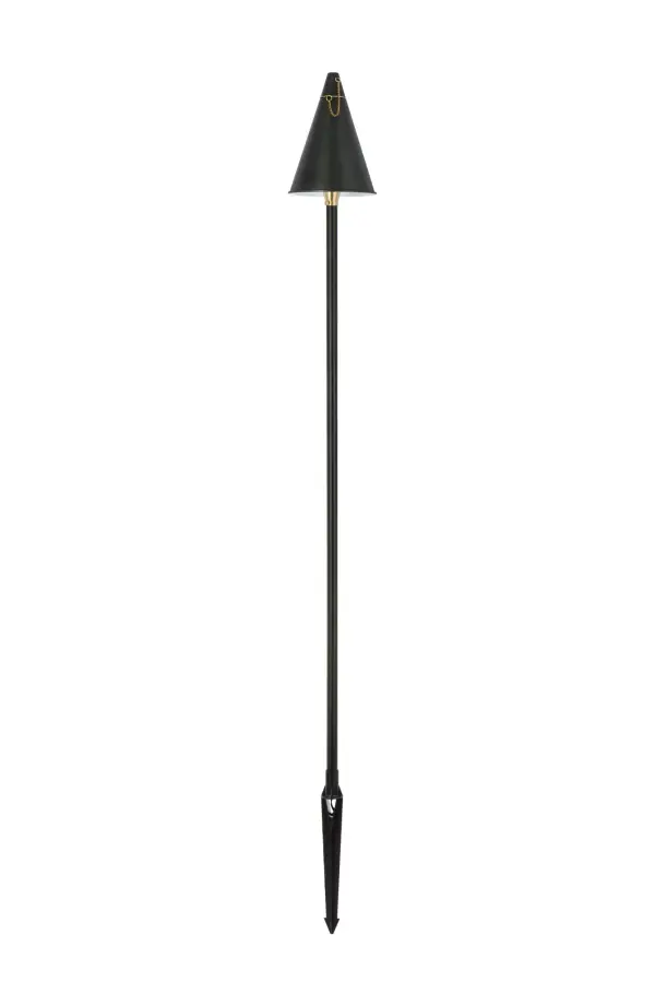 Specification Sheet
Dimensions
Length: 8"
Width: 8"
Height: 24"
Specifications
Assembly Required: Yes
Distressed Finish: No
ETL: Yes
Finish (Color): Dark Bronze
Fixture Material: brass and glass and plastic
Hardware Finish: Dark Bronze
Harware Material: brass
Product Shape: Dome
Product Type: Garden Lighting
Product Warranty: 10 years limited
Weight: 6
Wire Included: No
Shipment type: Small Parcel