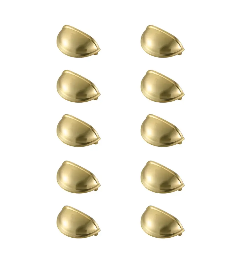 Atticus Bar Pull Multipack in Brushed Gold (Set of 10)