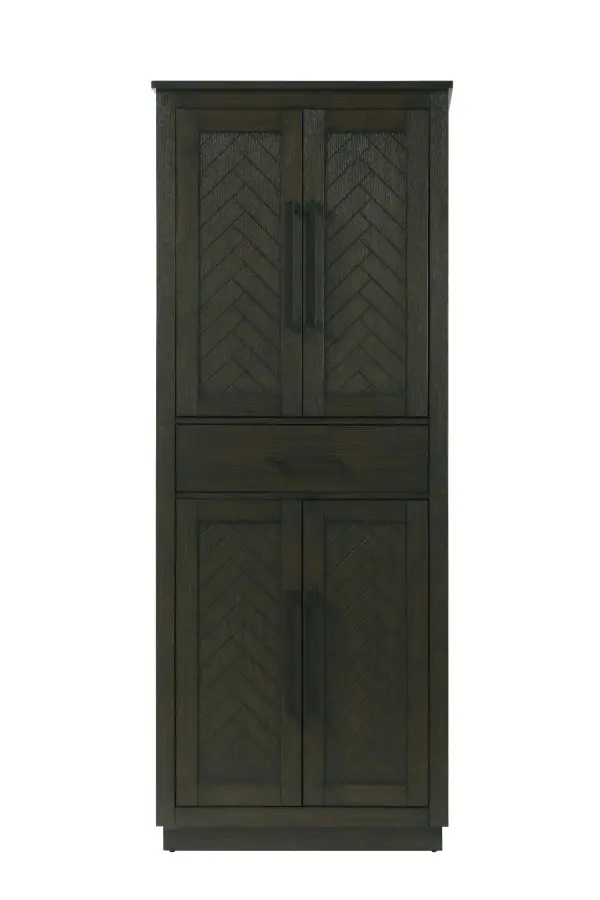 Specification Sheet
Dimensions
Length: 28"
Width: 18"
Height: 72"
Table Top Width: 28"
Specifications
Assembly Required: NO
Distressed Finish: YES
Finish (Color): Chocolate Oak
Cabinet Material: Solid Wood and MDF
Hardware Finish: Matte Black
Harware Material: Aluminum alloy
Product Shape: Rectangle
Product Type: Bathroom Storage Cabinet
Product Warranty: 1 year limited
176
Wire Included: No
Wood Type: Rubberwood
Shipment type: LTL
Drawers
Drawers Included: Yes
Number of Drawers: 1
False Drawers: NO
Drawer Width: 23.4
Drawer Depth: 14
Drawer Height: 6.3
Drawer Handle Designs: Bar pulls
Shelves
Number of Shelves: 3
Shelf Width: 23.7
Cabinets
Number of Cabinets: 2
Cabinet Interior Width: 23.7
Cabinet Interior Depth: 17.6
Cabinet Interior Height: 28.9