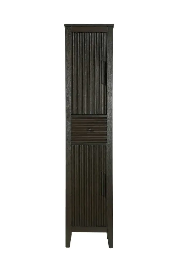 Dimensions
Length: 16"
Width: 18"
Height: 72"
Extension:
Depth:
Table Top Width: 16"
Specifications
Assembly Required: NO
Distressed Finish: NO
Finish (Color): Chocolate Oak
Cabinet Material: MDF and Solid wood
Hardware Finish: Black
Harware Material: Aluminum alloy
Product Shape: Rectangle
Product Type: Bathroom Storage Cabinet
Product Warranty: 1 year limited
108
Wire Included: No
Wood Type: rubberwood
Shipment type: LTL
Drawers
Drawers Included: YES
Number of Drawers: 1
False Drawers: NO
Drawer Width: 11.25
Drawer Depth: 15.125
Drawer Height: 7.625
Drawer Handle Designs: knob
Shelves
Number of Shelves: 2
Shelf Width: 13.25
Cabinets
Number of Cabinets: 2
Cabinet Interior Width: 11.5
Cabinet Interior Depth: 17.32
Cabinet Interior Height: 26.875,27.125