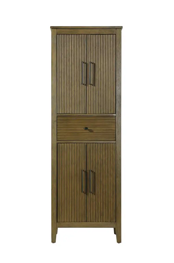 Dimensions
Length: 24"
Width: 18"
Height: 72"
Extension:
Depth:
Table Top Width: 24"
Specifications
Assembly Required: NO
Distressed Finish: NO
Finish (Color): Hazel Oak
Cabinet Material: MDF and Solid wood
Hardware Finish: Black
Harware Material: Aluminum alloy
Product Shape: Rectangle
Product Type: Bathroom Storage Cabinet
Product Warranty: 1 year limited
141
Wire Included: No
Wood Type: rubberwood
Shipment type: LTL
Drawers
Drawers Included: YES
Number of Drawers: 1
False Drawers: NO
Drawer Width: 19.375
Drawer Depth: 15.125
Drawer Height: 7.625
Drawer Handle Designs: knob
Shelves
Number of Shelves: 2
Shelf Width: 21.25
Cabinets
Number of Cabinets: 2
Cabinet Interior Width: 19.5
Cabinet Interior Depth: 17.32
Cabinet Interior Height: 26.875,27.125
