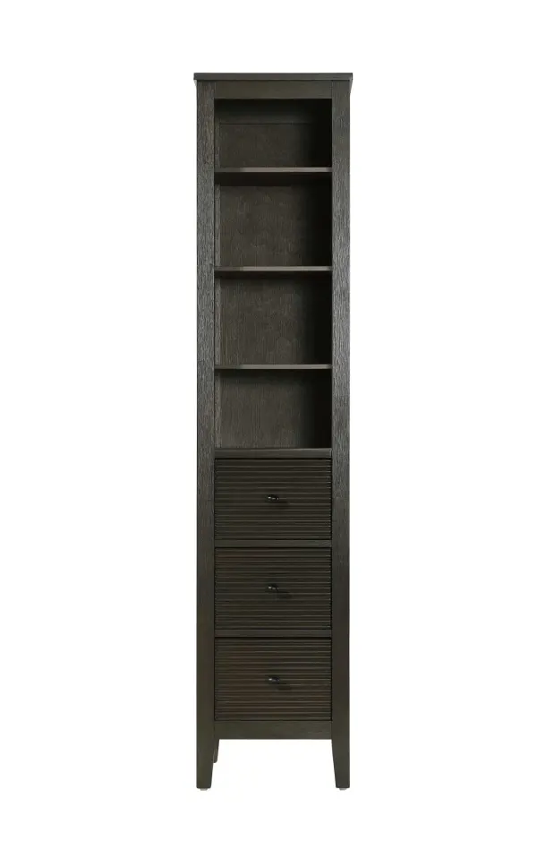 Dimensions
Length: 16"
Width: 18"
Height: 72"
Extension:
Depth:
Table Top Width: 16"
Specifications
Assembly Required: NO
Distressed Finish: NO
Finish (Color): Chocolate Oak
Cabinet Material: MDF and Solid wood
Hardware Finish: Black
Harware Material: Aluminum alloy
Product Shape: Rectangle
Product Type: Bathroom Storage Cabinet
Product Warranty: 1 year limited
119
Wire Included: No
Wood Type: rubberwood
Shipment type: LTL
Drawers
Drawers Included: YES
Number of Drawers: 3
False Drawers: NO
Drawer Width: 11.25
Drawer Depth: 15.125
Drawer Height: 8.375
Drawer Handle Designs: knob
Shelves
Number of Shelves: 3
Shelf Width: 13.25
Cabinets
Number of Cabinets: 0
Cabinet Interior Width:
Cabinet Interior Depth:
Cabinet Interior Height: