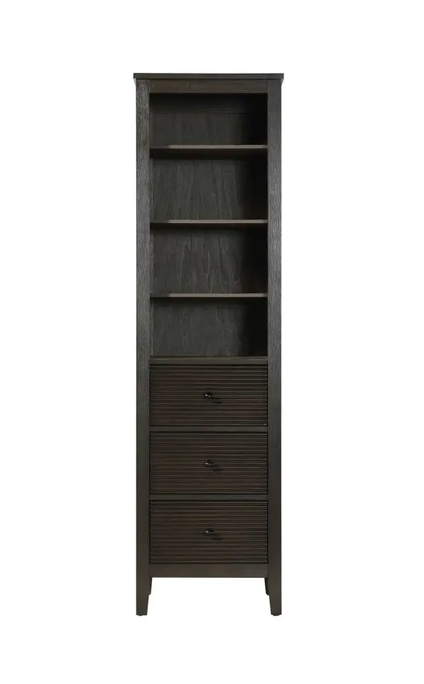 Dimensions
Length: 20"
Width: 18"
Height: 72"
Extension:
Depth:
Table Top Width: 20"
Specifications
Assembly Required: NO
Distressed Finish: NO
Finish (Color): Chocolate Oak
Cabinet Material: MDF and Solid wood
Hardware Finish: Black
Harware Material: Aluminum alloy
Product Shape: Rectangle
Product Type: Bathroom Storage Cabinet
Product Warranty: 1 year limited
134
Wire Included: No
Wood Type: rubberwood
Shipment type: LTL
Drawers
Drawers Included: YES
Number of Drawers: 3
False Drawers: NO
Drawer Width: 15.375
Drawer Depth: 15.125
Drawer Height: 8.375
Drawer Handle Designs: knob
Shelves
Number of Shelves: 3
Shelf Width: 17.25
Cabinets
Number of Cabinets: 0
Cabinet Interior Width:
Cabinet Interior Depth:
Cabinet Interior Height: