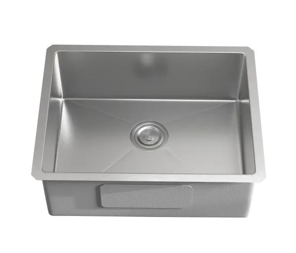 Dimensions
Length: 23"
Width: 18"
Height: 10"
Sink Width: 21"
Sink Depth: 16"
Sink Height: 10"
Sink Drain Hole Size: 3.62"
Specifications
Assembly Required: Yes
Distressed Finish: No
Faucet Included: No
Finish (Color): Stainless Steel
: Stainless Steel
Hardware Finish: Stainless Steel
Harware Material: Stainless Steel
Product Shape: Rectangular
Product Type: Kitchen Sink
Product Warranty: 1 year limited
Sink Mounting Type: Undermount
Weight: 19
Wire Included: No
Shipment type: Small Parcel
US Shipping Cost: $19.00