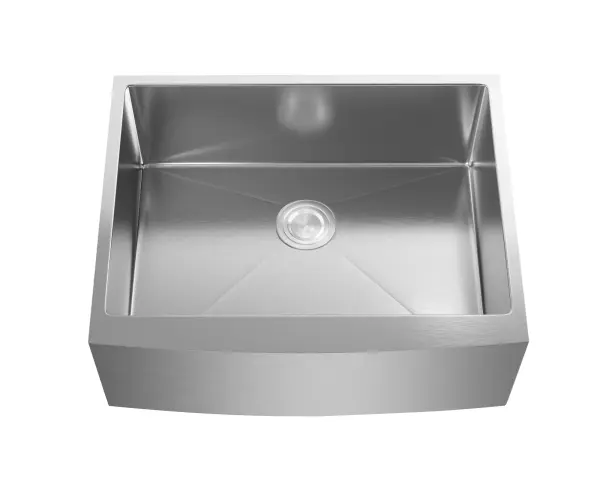 Dimensions
Length: 27"
Width: 22"
Height: 10"
Sink Width: 25"
Sink Depth: 18"
Sink Height: 10"
Sink Drain Hole Size: 3.62"
Specifications
Assembly Required: Yes
Distressed Finish: No
Faucet Included: No
Finish (Color): Stainless Steel
: Stainless Steel
Hardware Finish: Stainless Steel
Harware Material: Stainless Steel
Product Shape: Rectangular
Product Type: Kitchen Sink
Product Warranty: 1 year limited
Sink Mounting Type: Apron
Weight: 29
Wire Included: No
Shipment type: Small Parcel
US Shipping Cost: $38.00