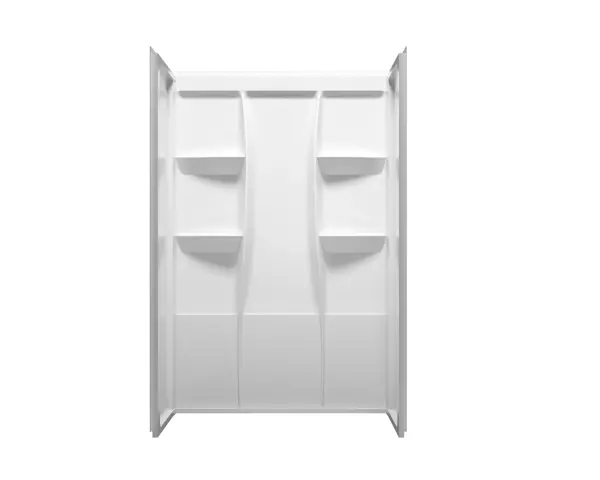 Dimensions
Length: 48"
Width: 36"
Height: 72"
Specifications
Assembly Required: Yes
Finish (Color): Glossy white
: Acrylic And Abs
Product Shape: Rectangle
Product Type: Shower Wall Surround
Product Warranty: 1 year limited
46
Wire Included: No
Shipment type: LTL