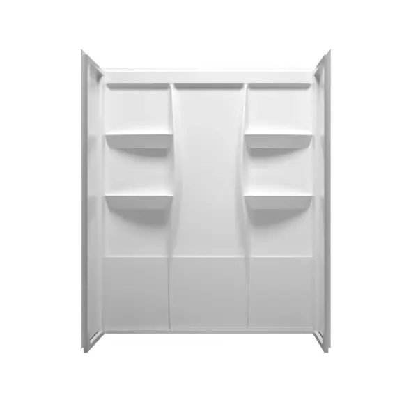 Dimensions
Length: 60"
Width: 32"
Height: 72"
Specifications
Assembly Required: Yes
Finish (Color): Glossy white
: Acrylic And Abs
Product Shape: Rectangle
Product Type: Shower Wall Surround
Product Warranty: 1 year limited
47
Wire Included: No
Shipment type: LTL