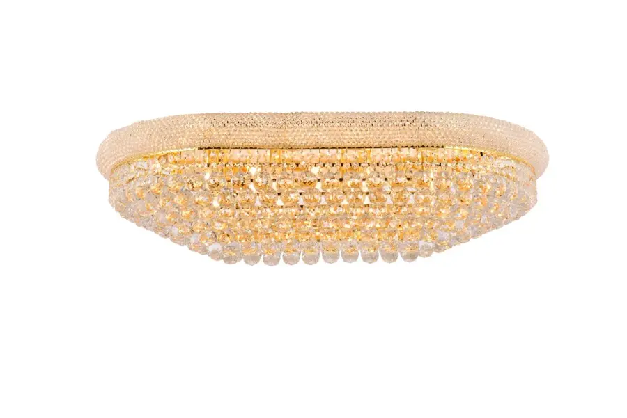 Primo 24-Light Flush Mount in Gold