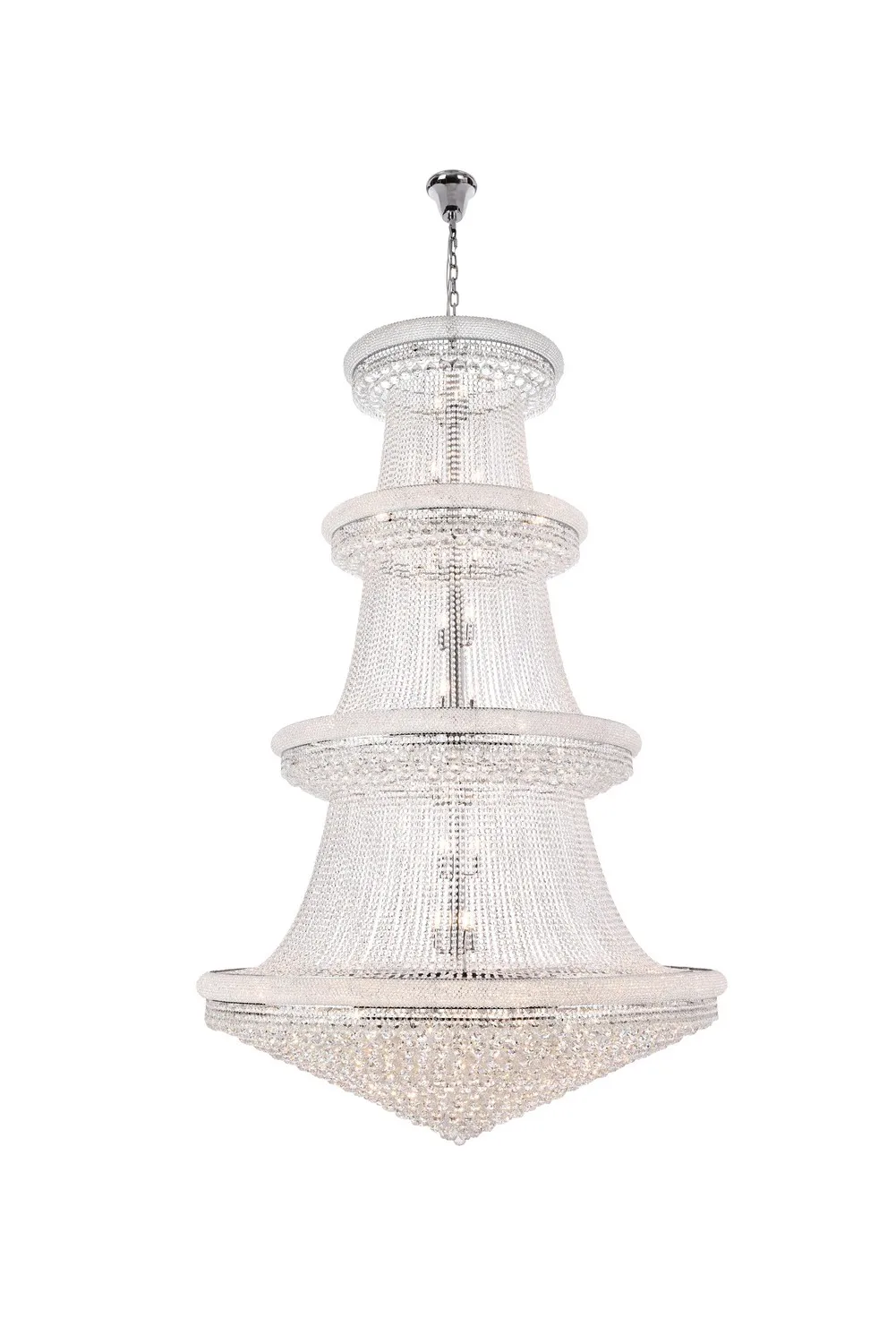 Primo 56 Light Chandelier in Chrome