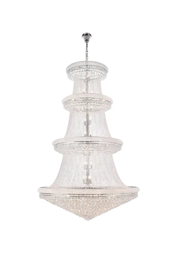 Primo 56-Light Grand Chandelier in Chrome