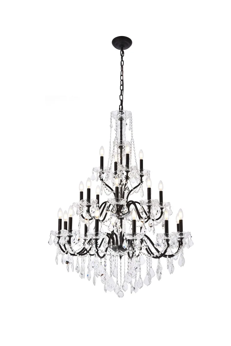 St. Francis 24 Light Chandelier in Dark Bronze